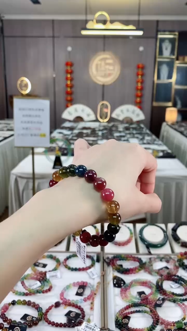 【闪购商品】单圈手串9mm+未镶嵌碧玺（多样性发一条）hon