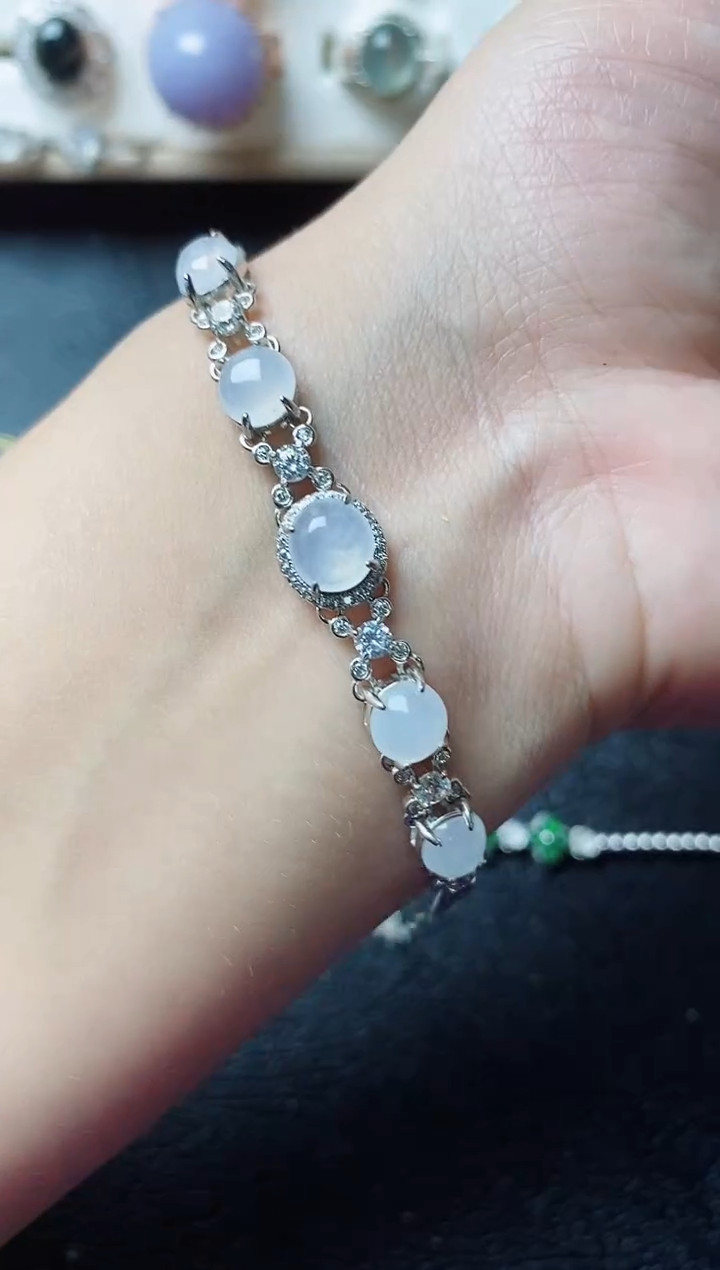 【闪购商品】翡翠戒指银S925镶嵌11111