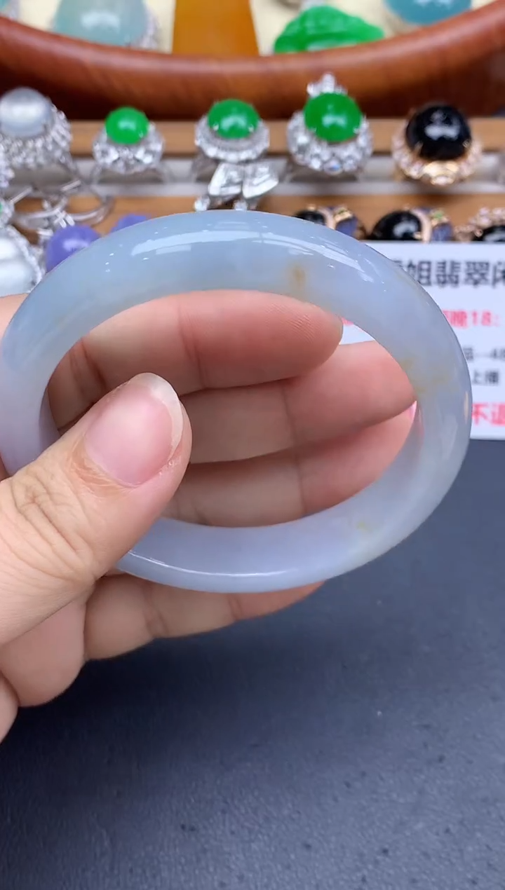 未镶嵌手镯翡翠584-中国好珍宝