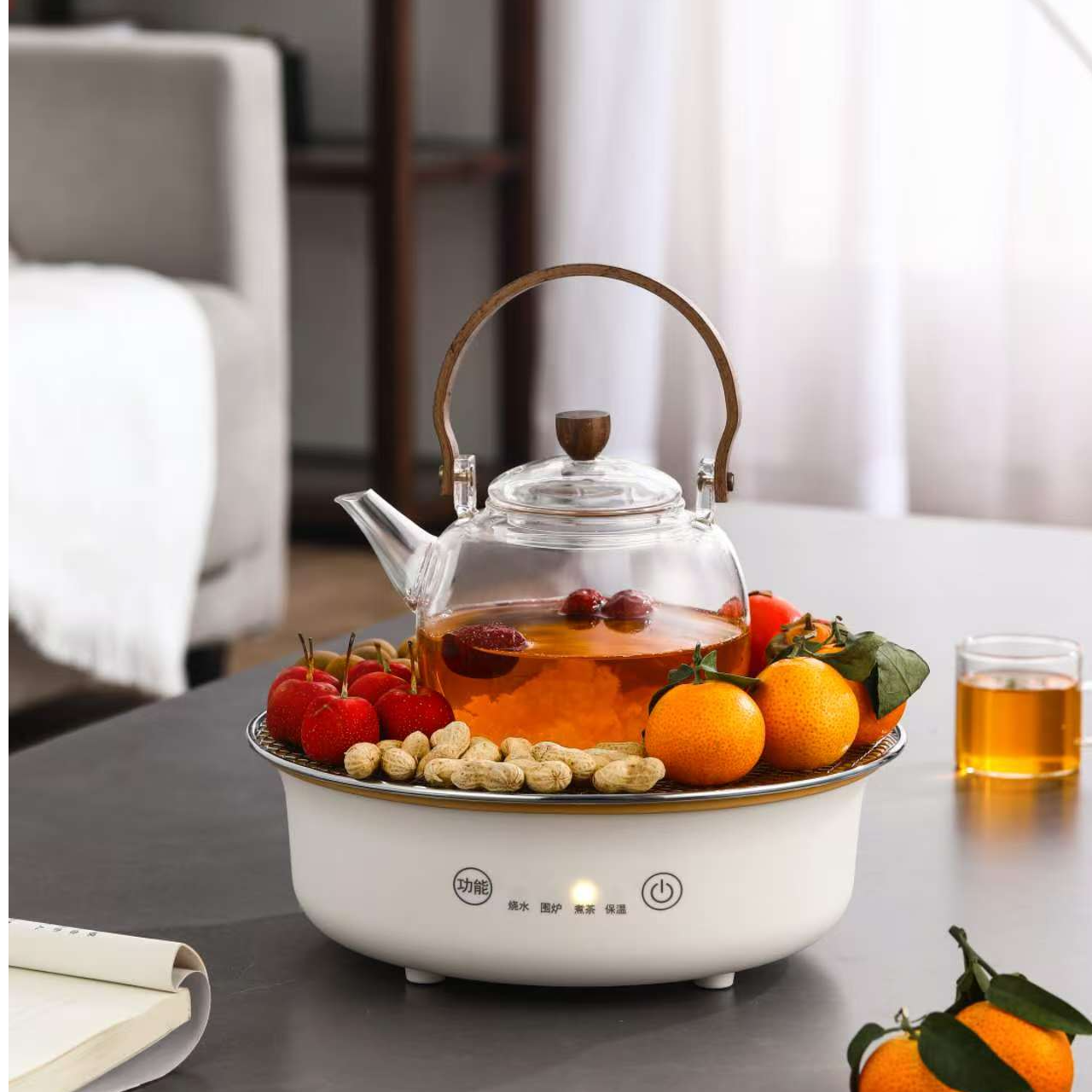 唐戈围炉围炉煮茶大烤网电陶炉