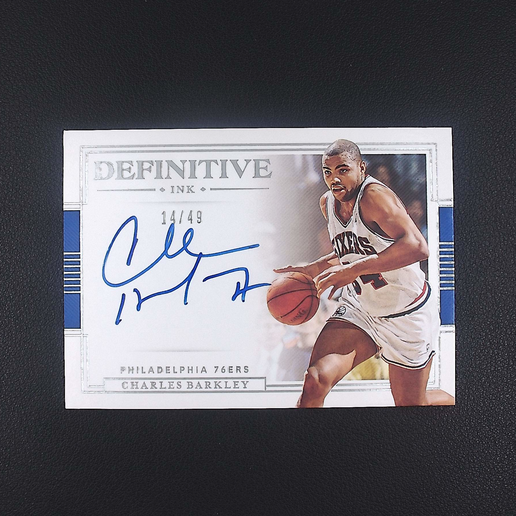 查尔斯巴克利 49编 国宝 帕尼尼NBA国宝手提签字球星卡