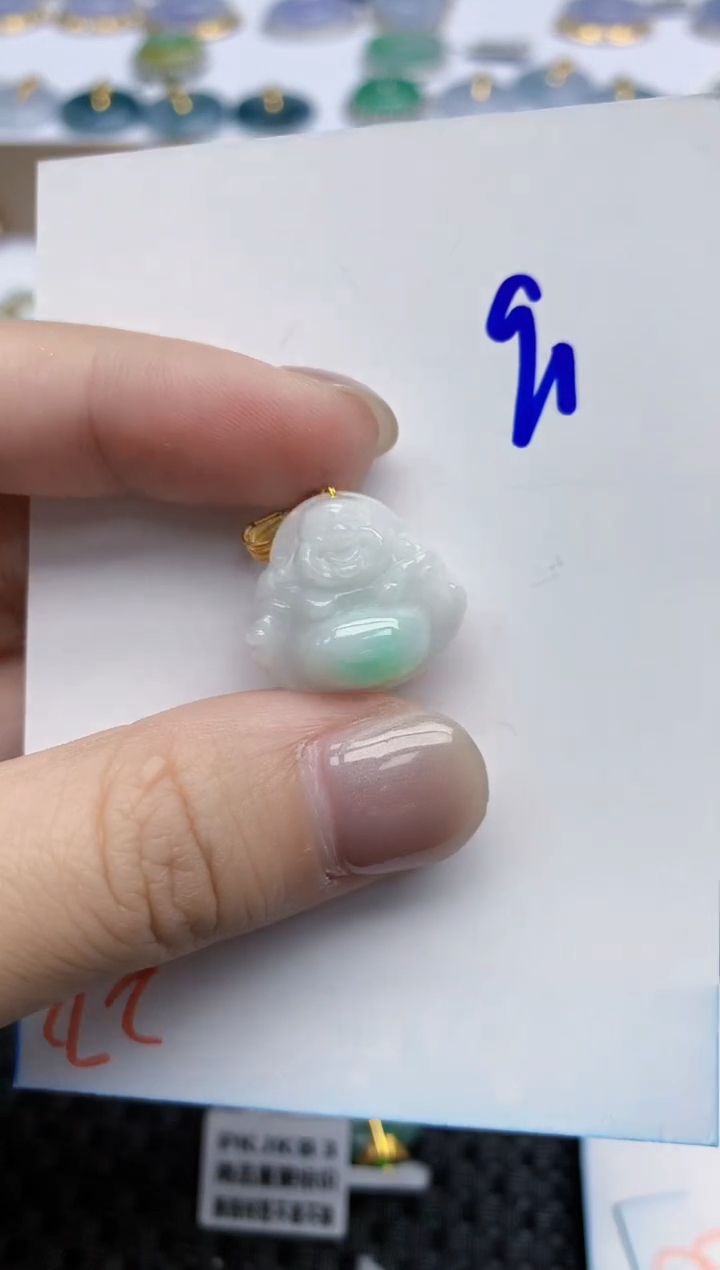 【闪购商品】翡翠颈饰未镶嵌天然翡翠A货