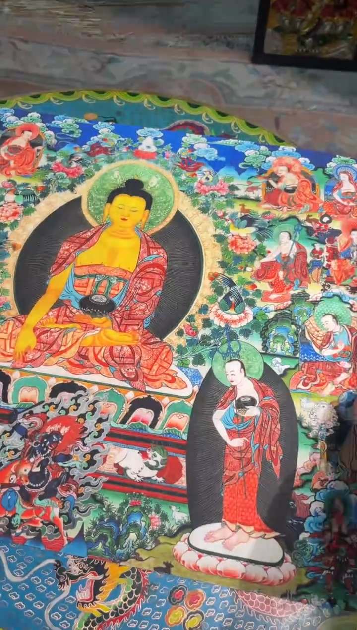 卷轴画东东唐卡tk16