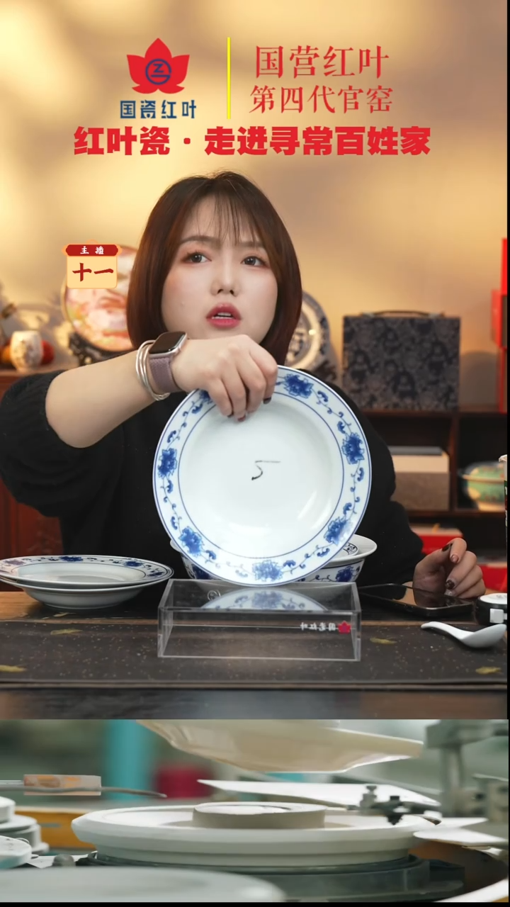 陶瓷1个微瑕满汉全席9英寸汤盘