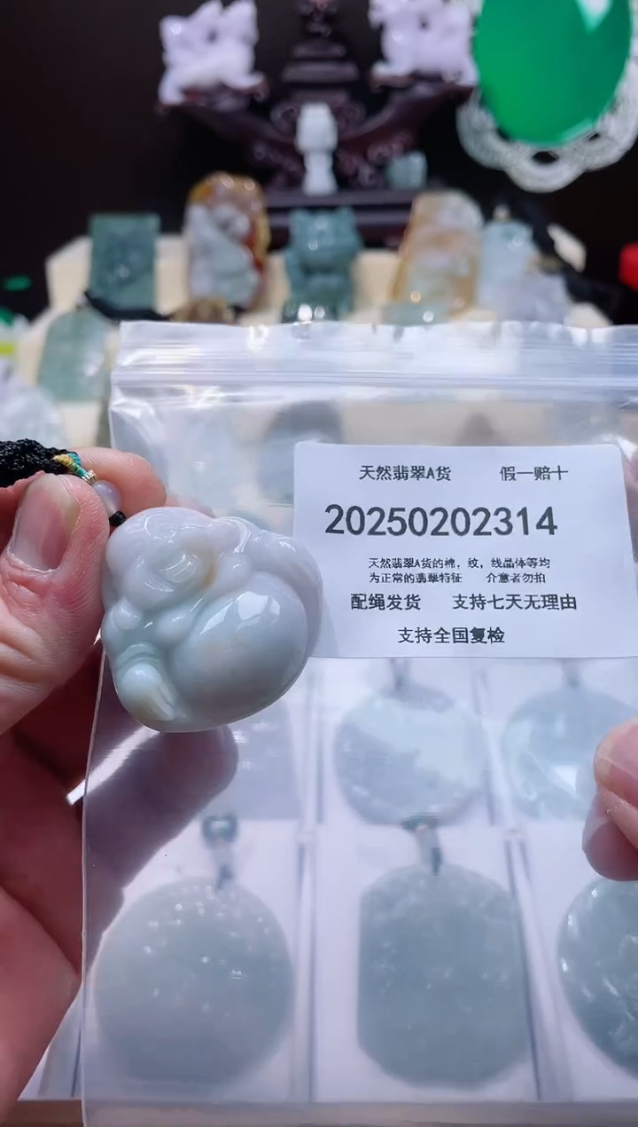 【闪购商品】翡翠颈饰未镶嵌闪购商品8号店200250020017