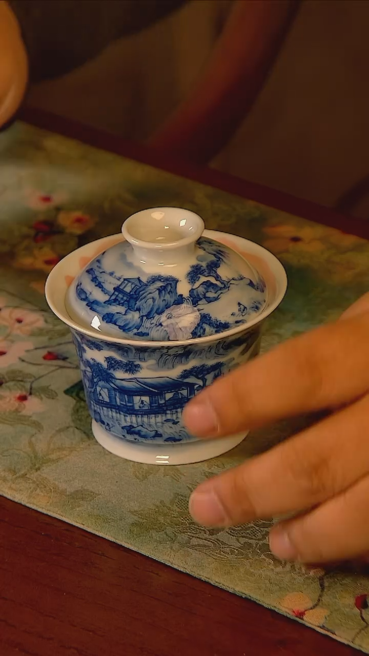 杯手工手绘杯杯很美丽