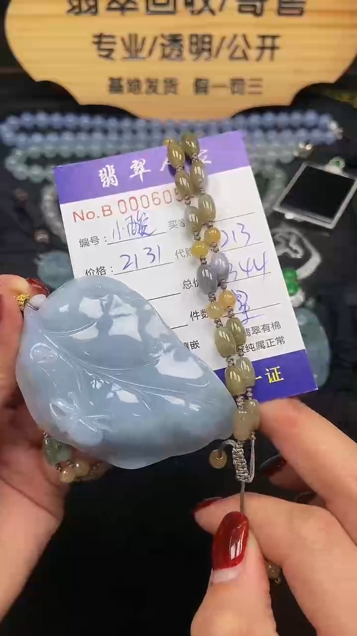 【闪购商品】翡翠颈饰未镶嵌0000000000210