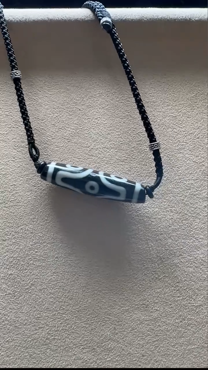 【闪购商品】玛瑙/玉髓项链未镶嵌聚源古法十字6眼珠设计师款项链