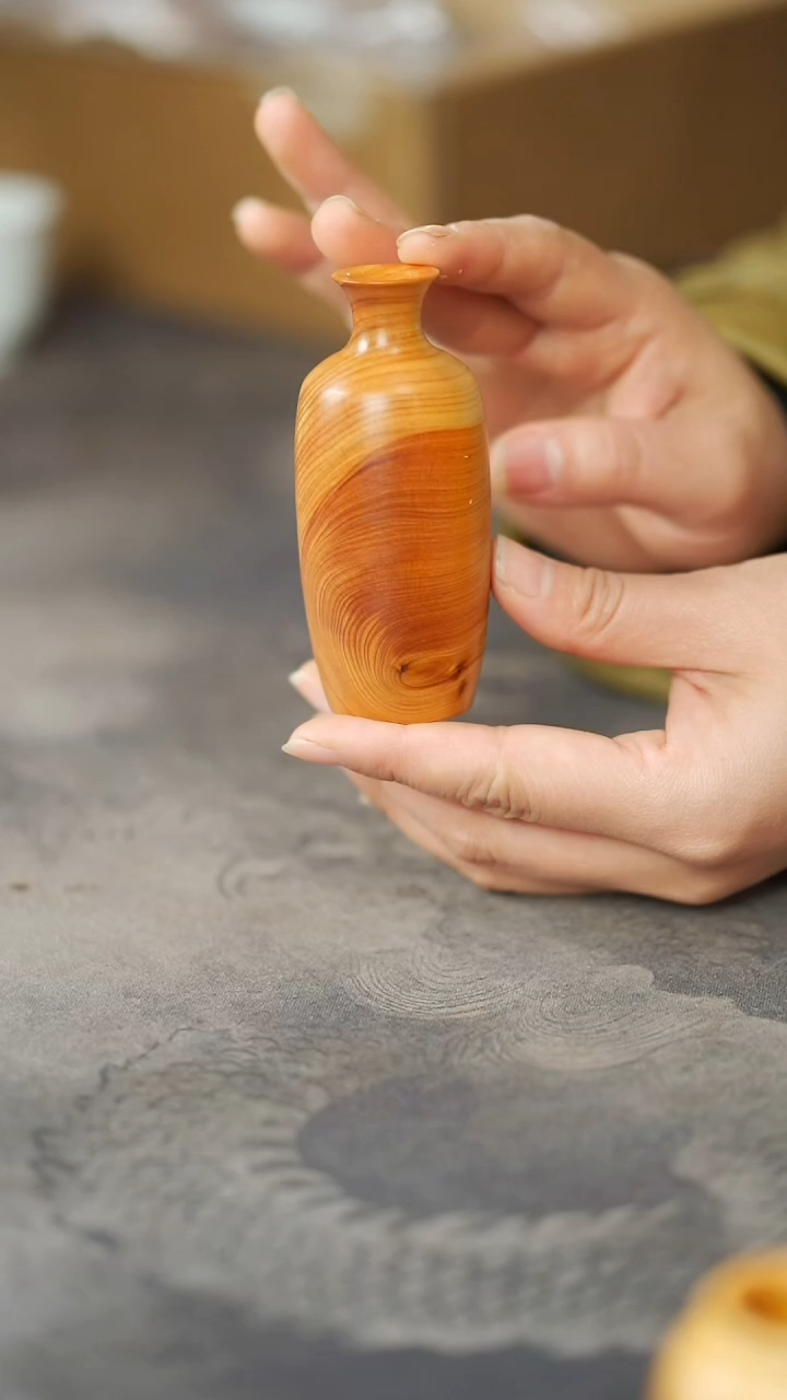 柏木（崖柏）太行料花器340