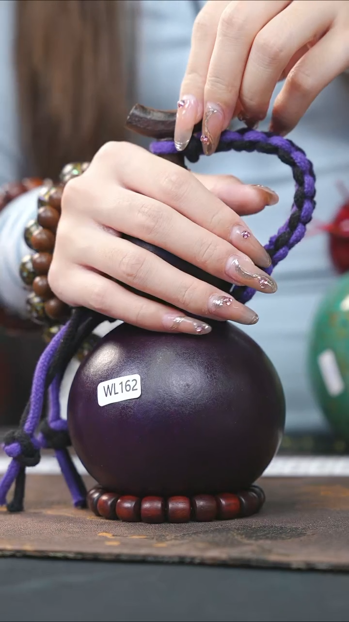 【闪购商品】WK162紫色中容量酒葫芦随缘发