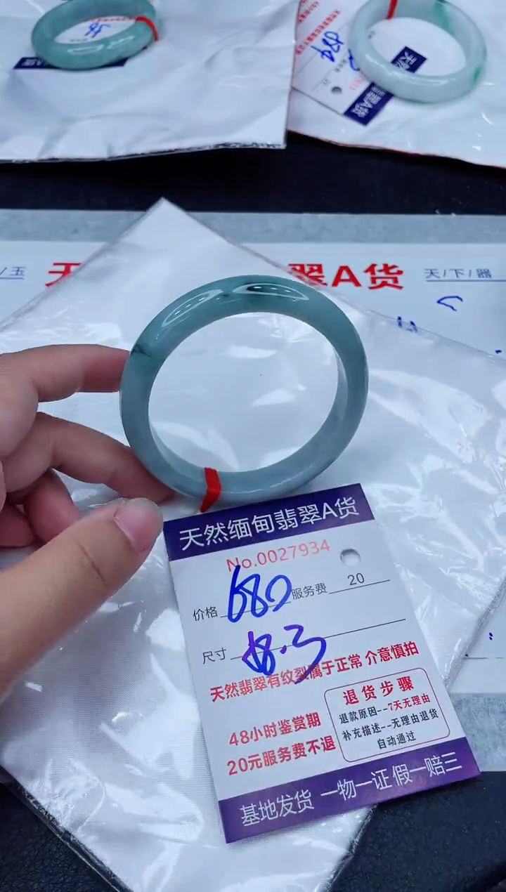 未镶嵌手镯翡翠680.00000