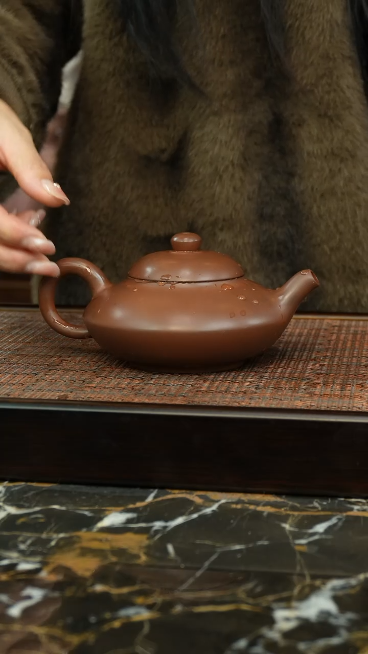 【闪购商品】兴陶纯手工合欢壶220cc