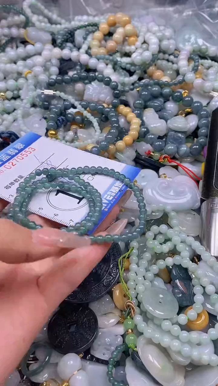 翡翠未镶嵌颈饰闪购0270553多样性发其一