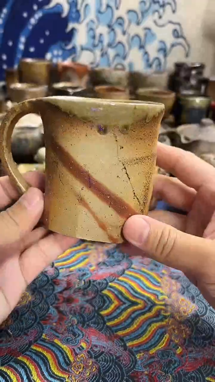 柴冈马克日式备前烧茶具茶周边