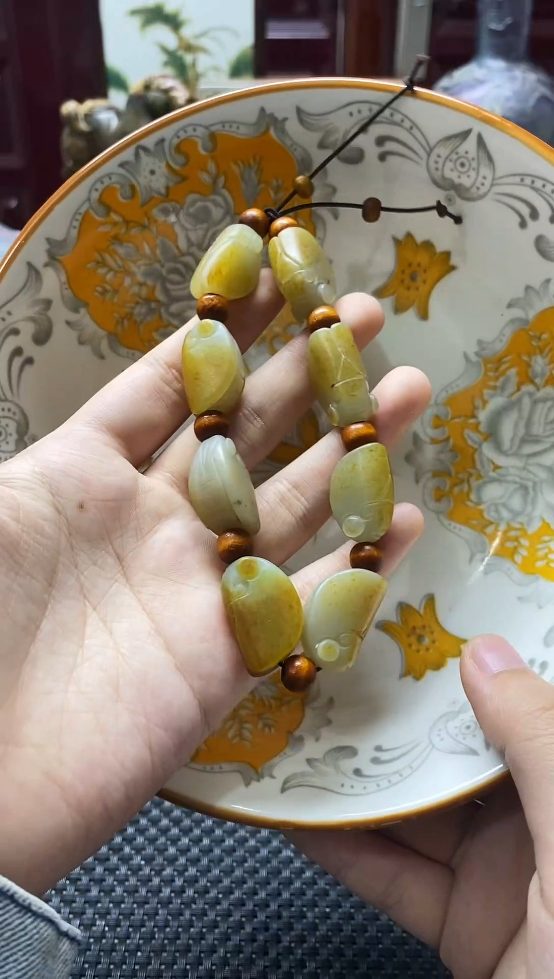 瓷片瓷片 瓷器 摆件 1个