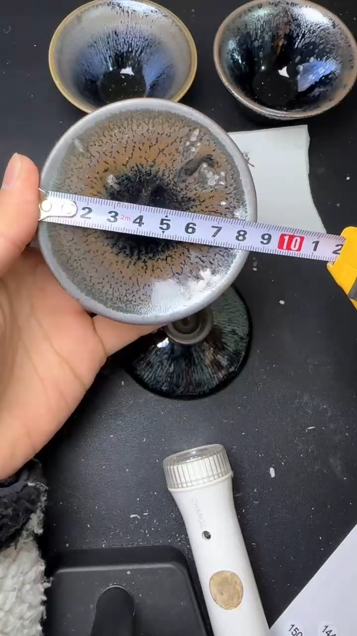 【闪购商品】茶盏建窑建盏微瑕茶器146