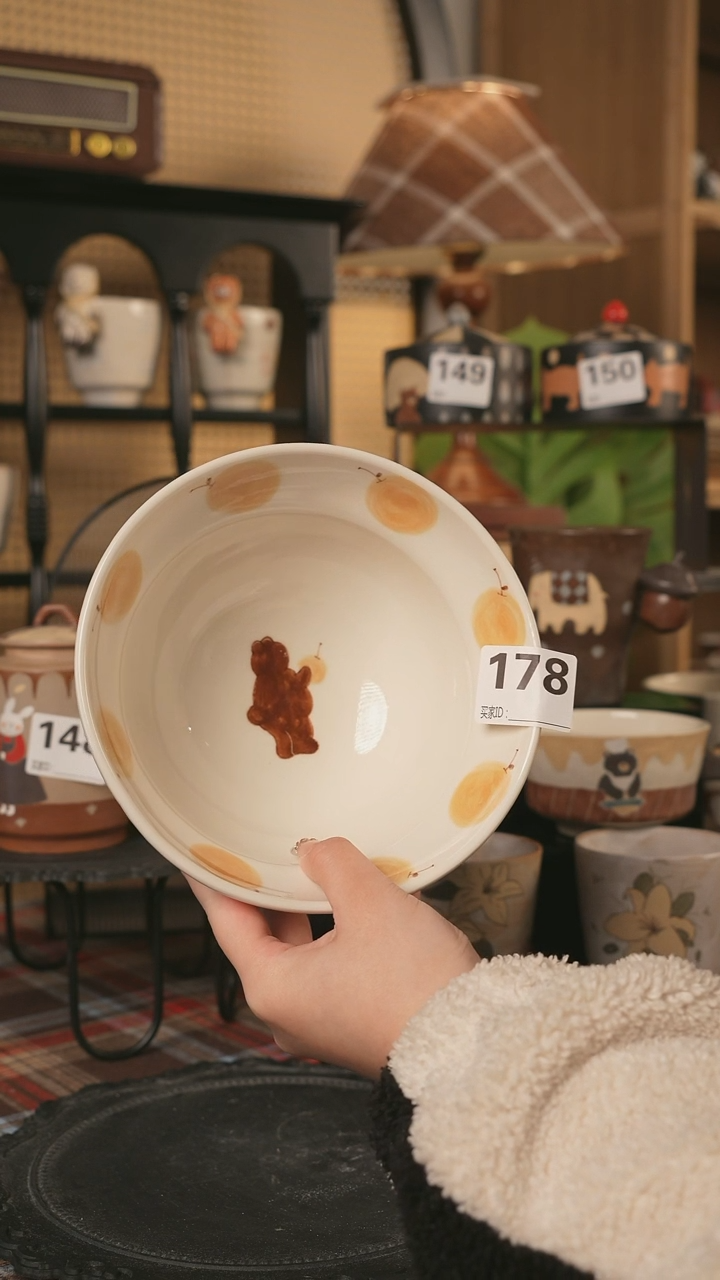 【闪购商品】碗川谷原创1.22场次直播微瑕178