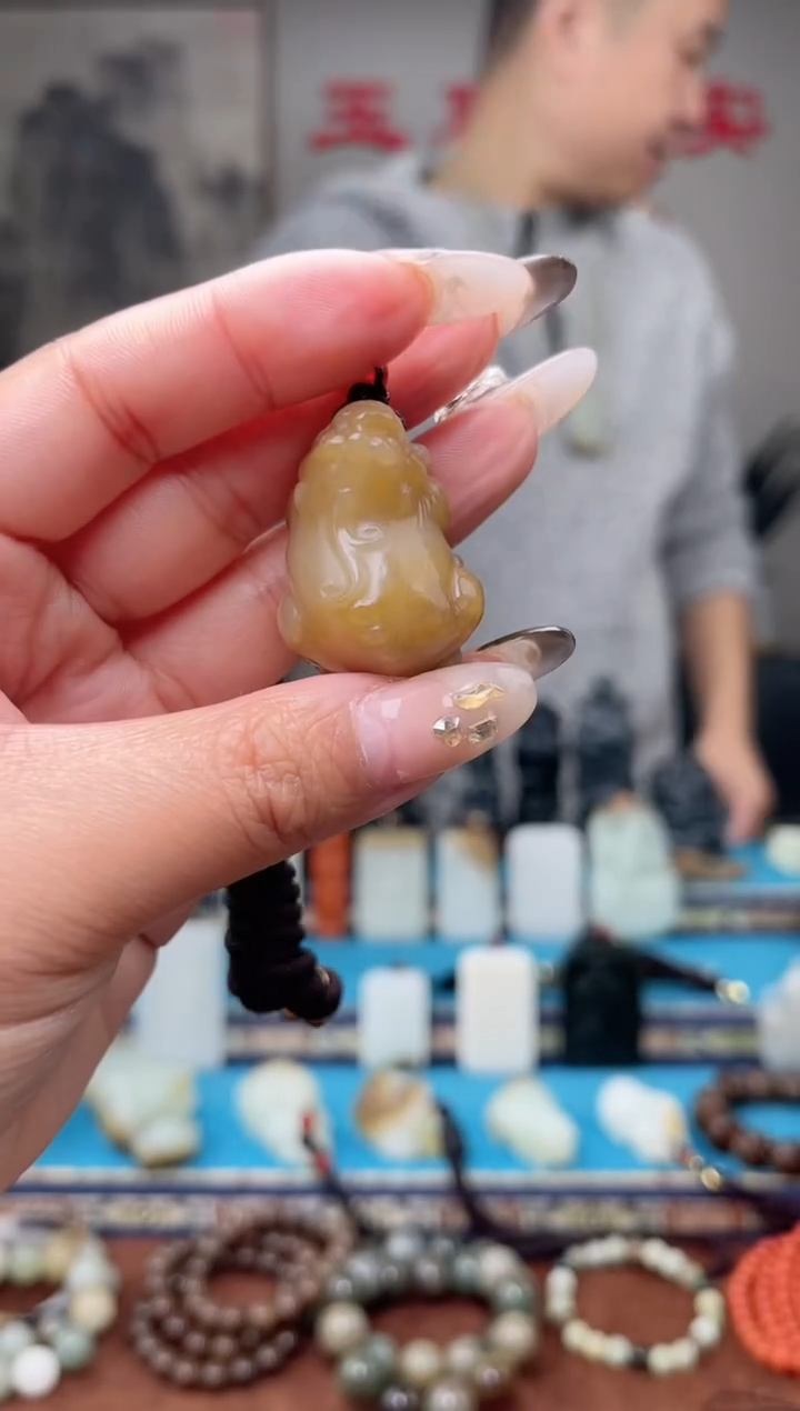 【闪购商品】和田玉挂件未镶嵌1