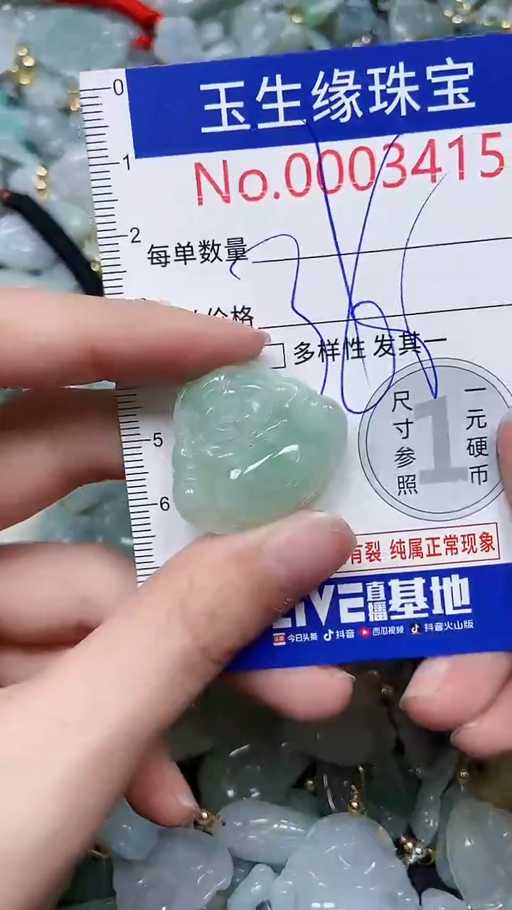 【闪购商品】翡翠颈饰未镶嵌闪购00003415