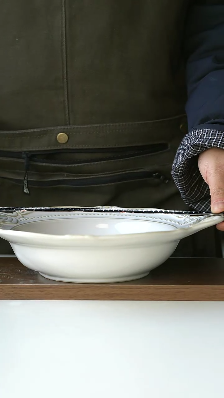 【闪购商品】陶瓷微瑕复古玫瑰双耳25cm@4-2@