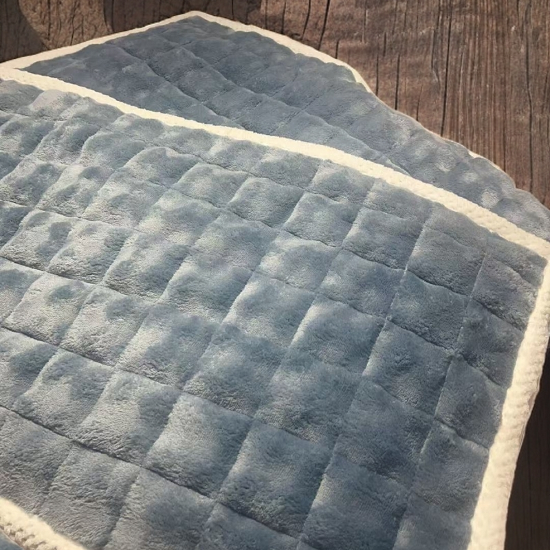 唐小姐 牛奶绒枕套（一对）/颜色随机