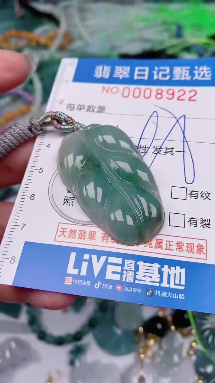 【闪购商品】翡翠颈饰未镶嵌00008922