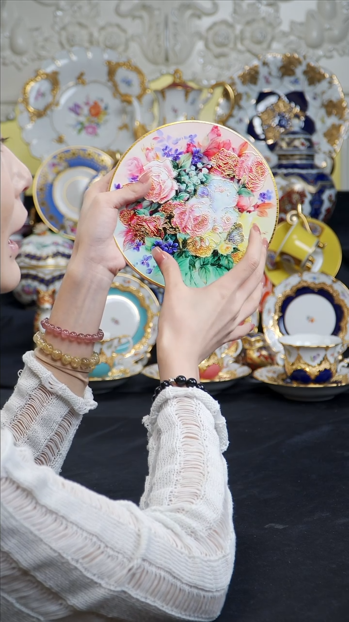 骨瓷婷婷中古器物如图所示106