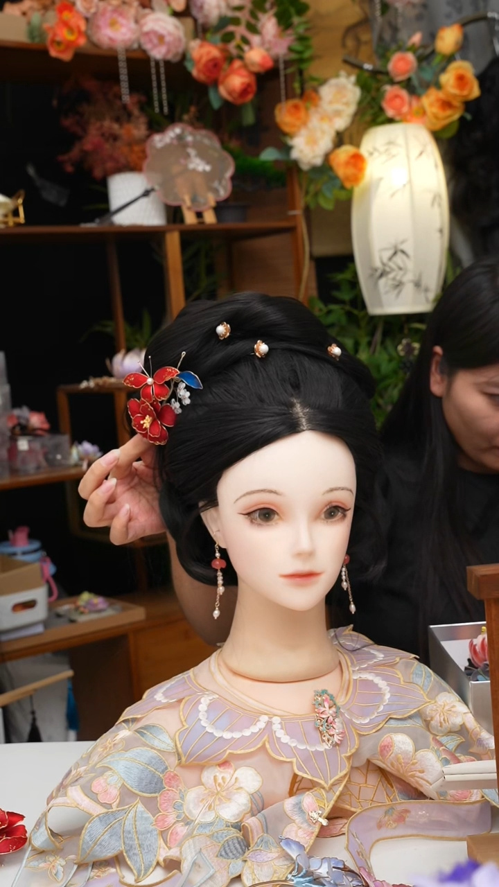 铁合金醋酸锦簪阁绒花