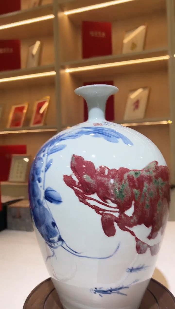 其他崔景哲-B小-瓷器-年年有余