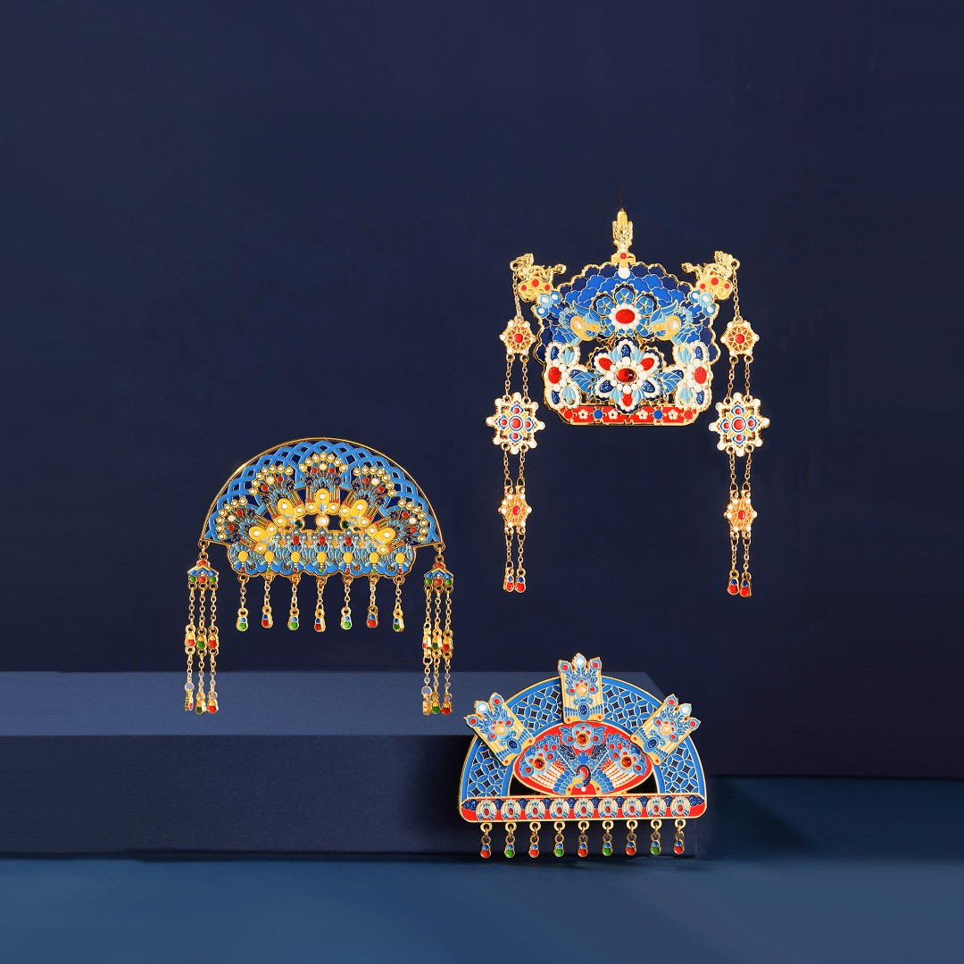 本宫好物凤冠冰箱贴旅游伴手礼国潮创意精致礼物北京文创送闺蜜