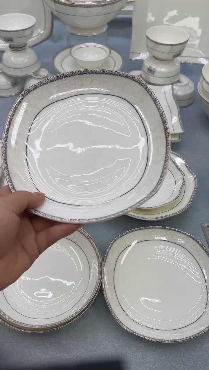 骨瓷玲珑5高6个  