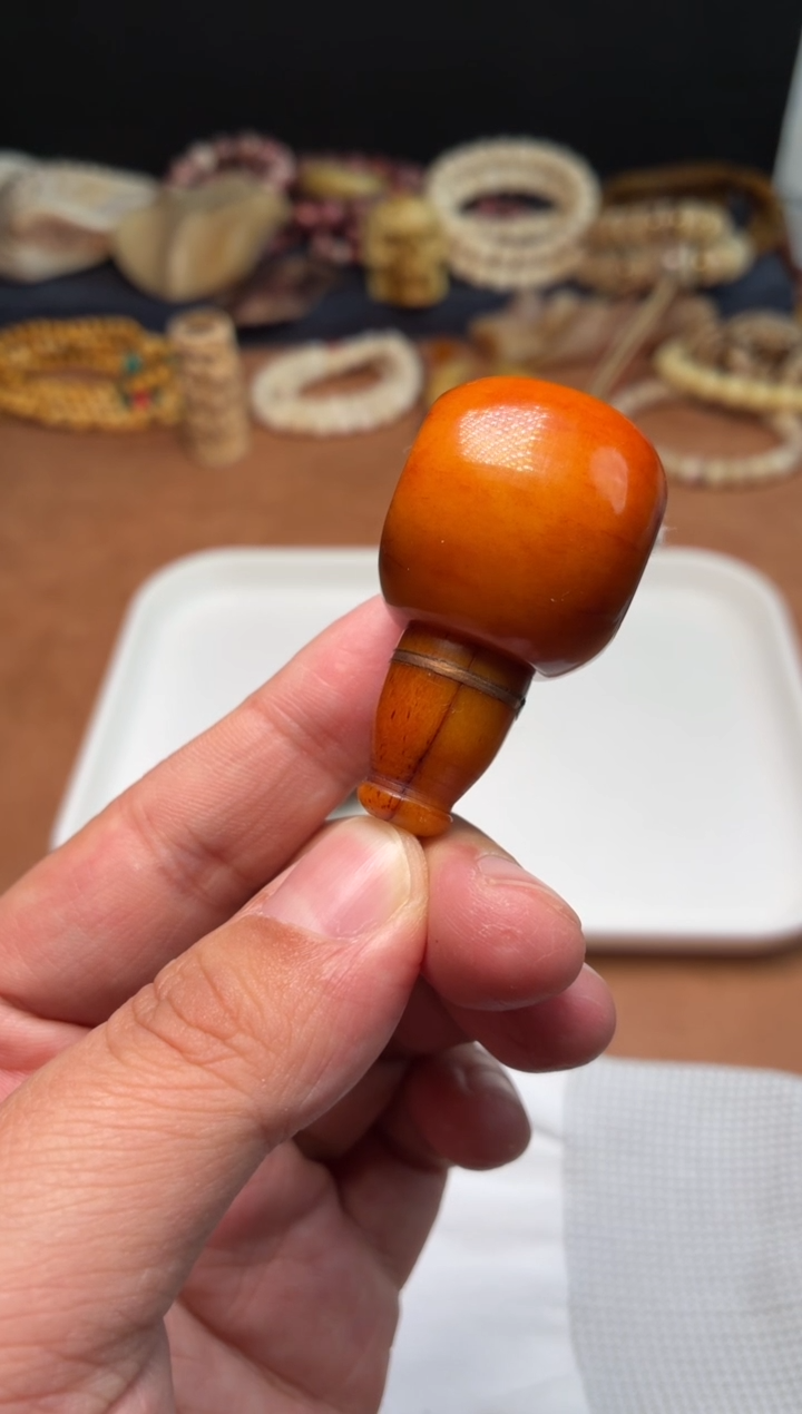 牛骨其他麻**王杂件495-超润三通-有棕裂