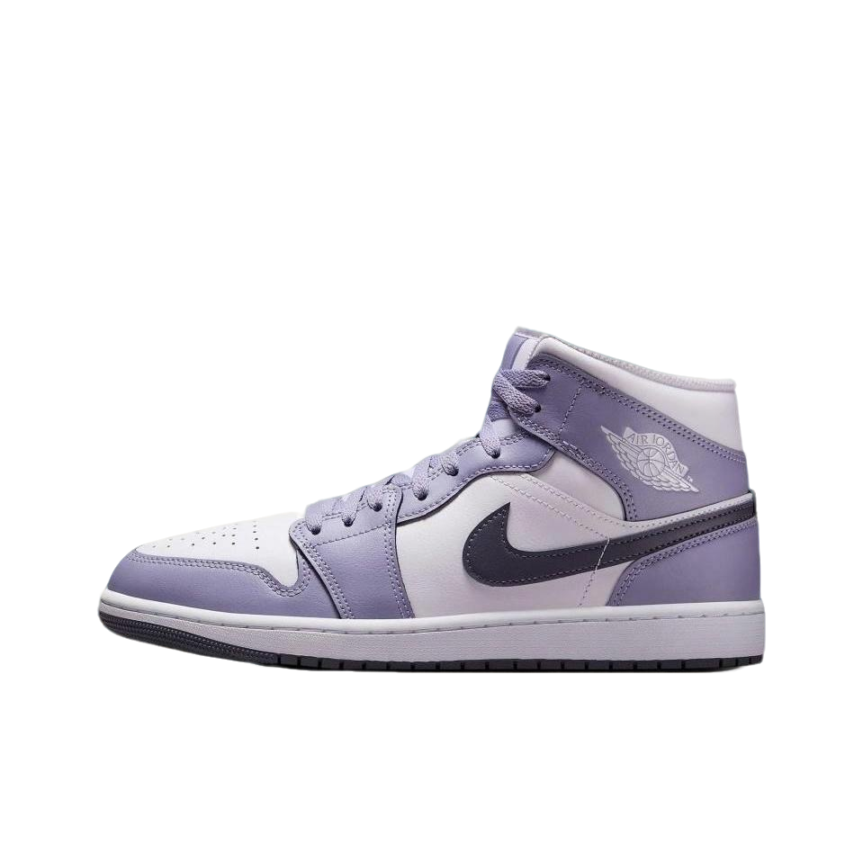 【滔搏联动】NIKE/耐克男子AIR AJ 1 D“镭射”白紫篮球鞋DQ8426-145