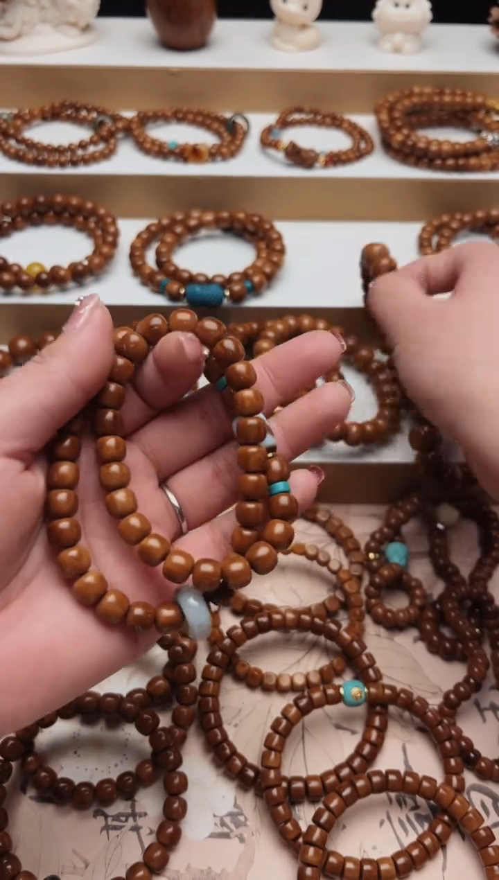 【闪购商品】库克手串库克菩提老型珠天珠8*9mm