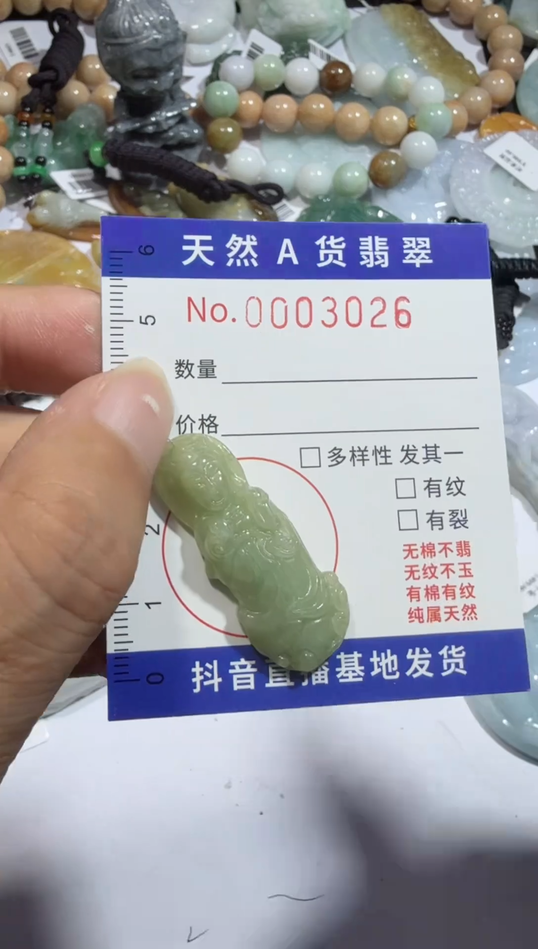 【闪购商品】翡翠颈饰未镶嵌00003026
