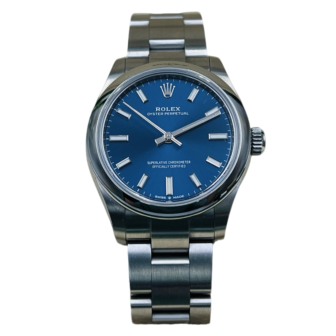 99新 Rolex/劳力士 蚝式恒动型自动机械女表m277200-0017表径31