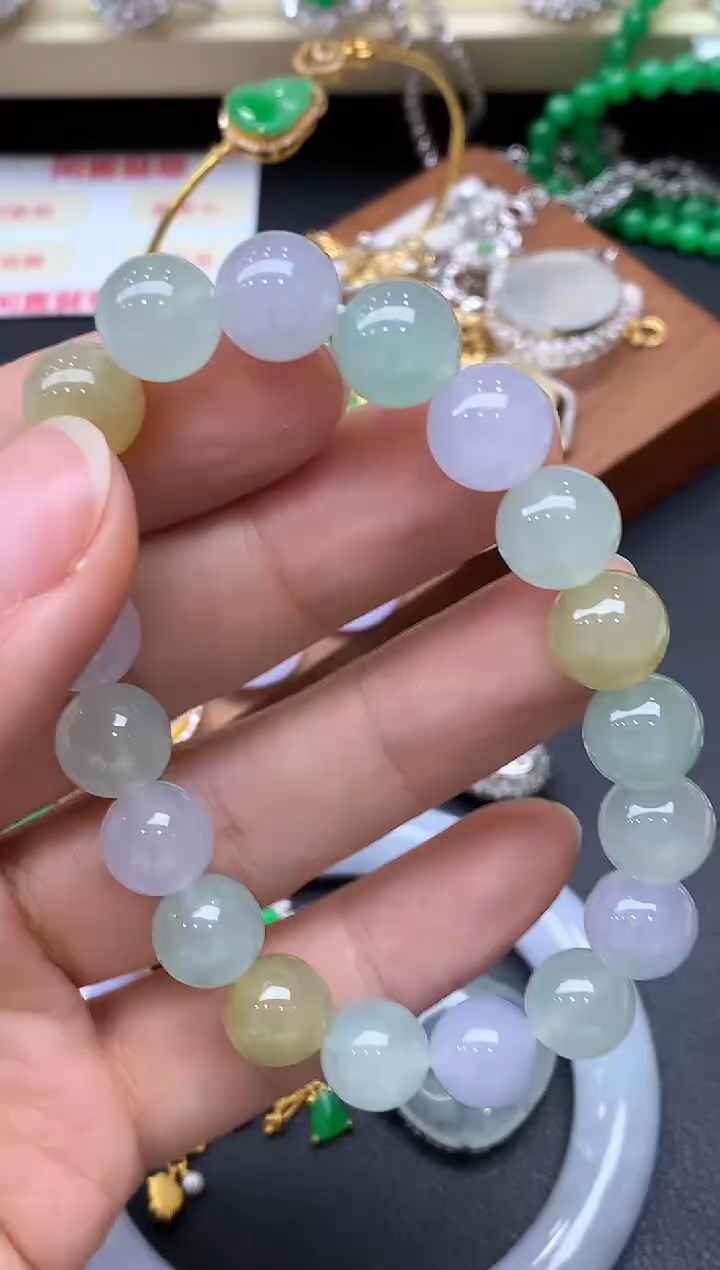 未镶嵌手链翡翠597-中国好珍宝