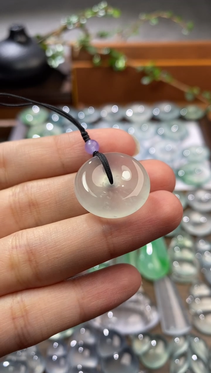 吊坠(不含链)未镶嵌翡翠扣子