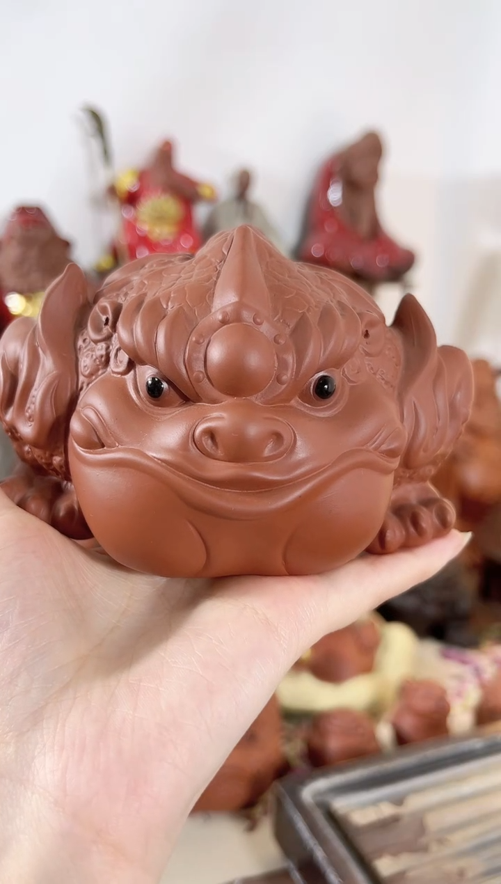 【闪购商品】紫砂茶宠紫砂茶宠萌宠摆件