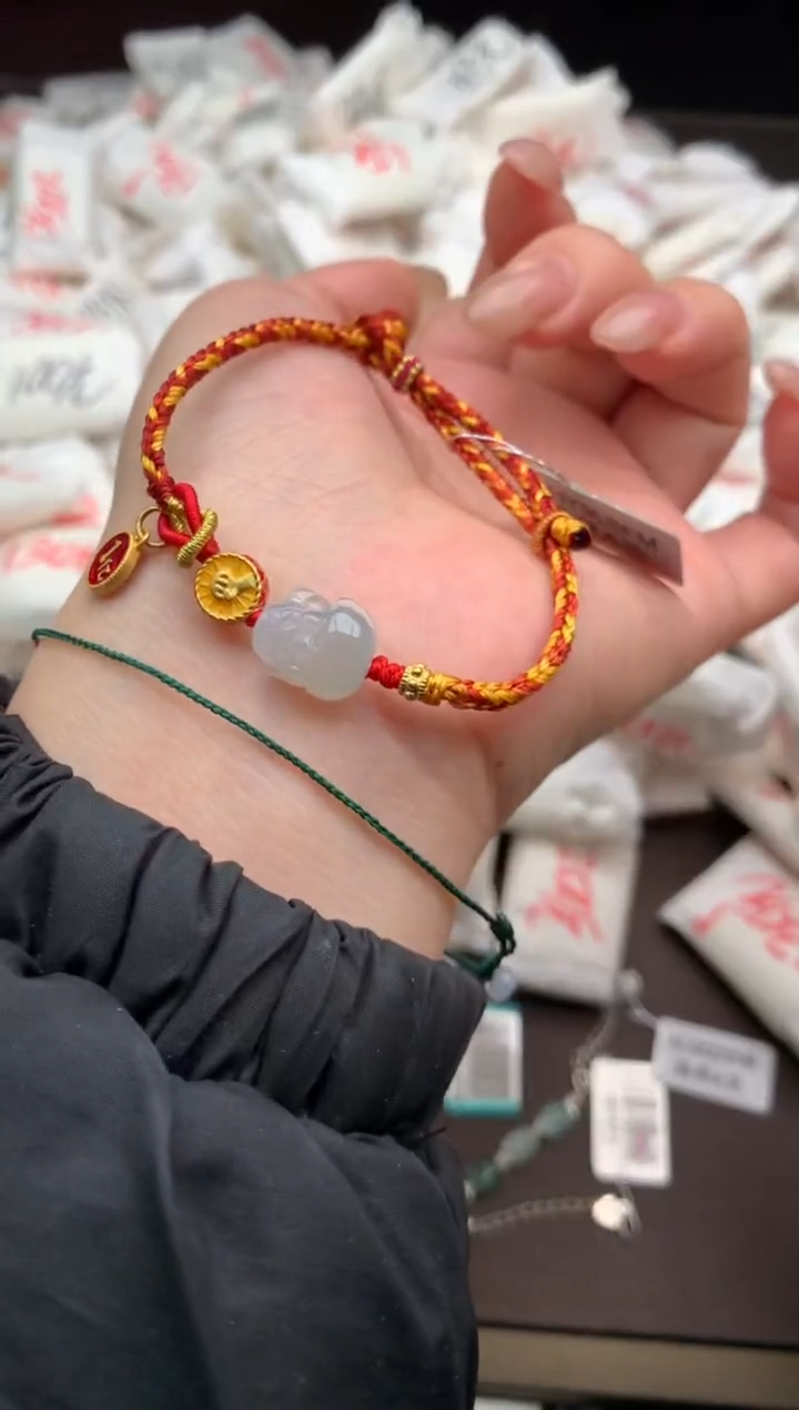 【闪购商品】翡翠手绳未镶嵌一