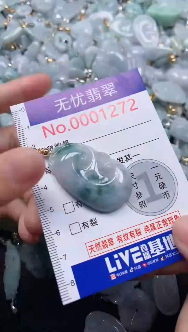 颈饰未镶嵌翡翠1272