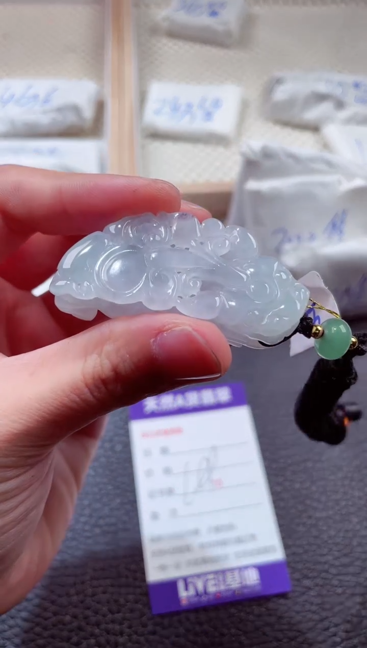 翡翠未镶嵌颈饰00004964