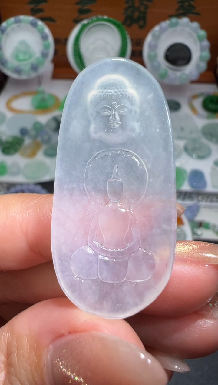 【闪购商品】定制翡翠未镶嵌观音