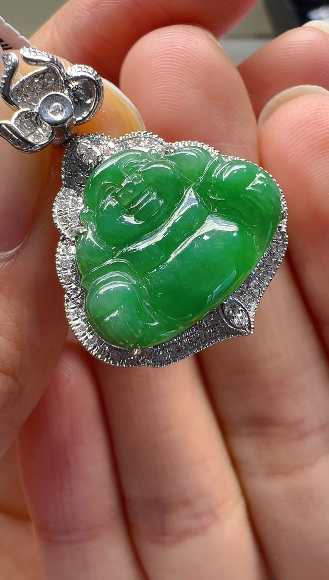 【闪购商品】翡翠吊坠(不含链)18K金镶嵌多样性团购发一件