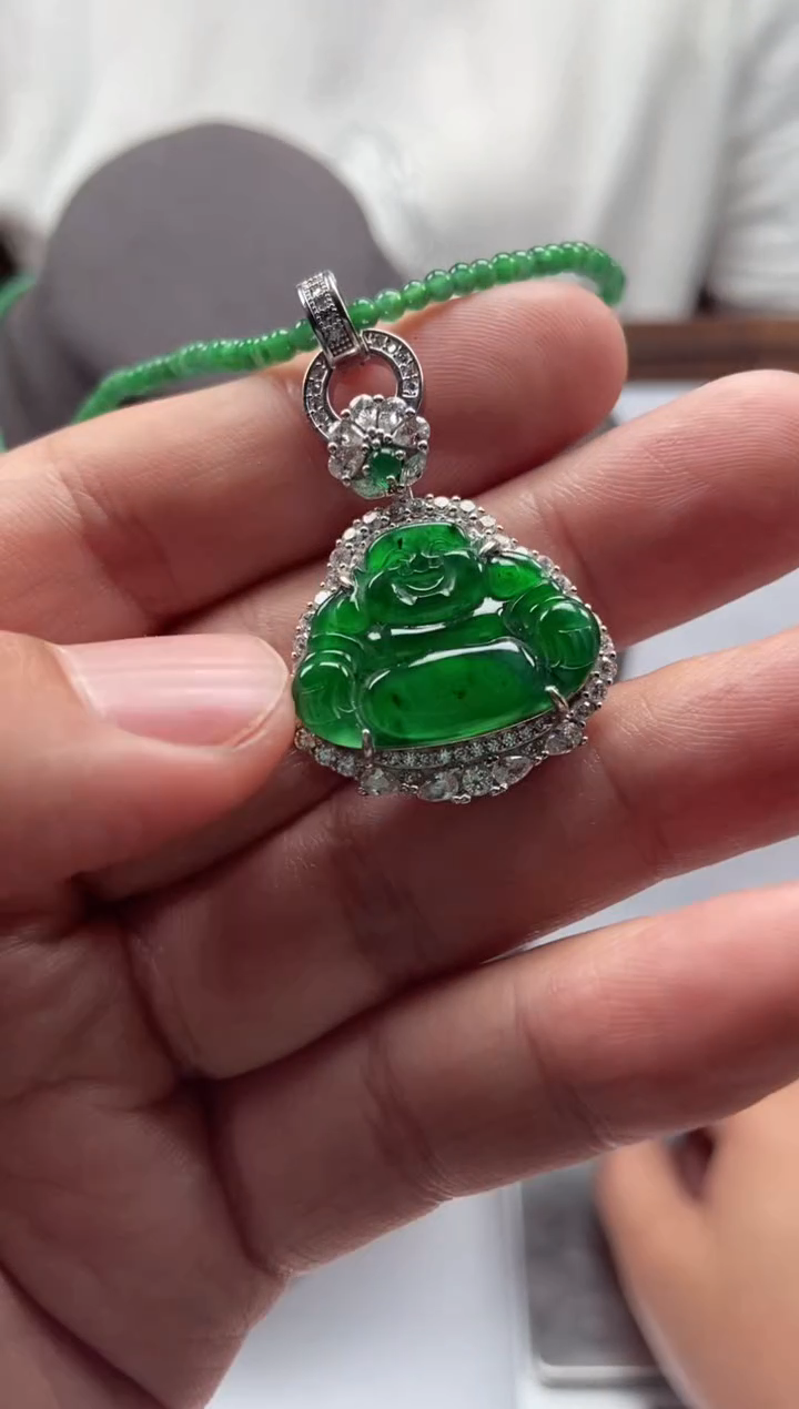 定制翡翠未镶嵌天然翡翠A货拍一发一