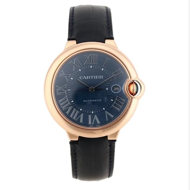 95新 Cartier/卡地亚 礼尚往来卡22年卡地亚蓝男表3941 122438BX