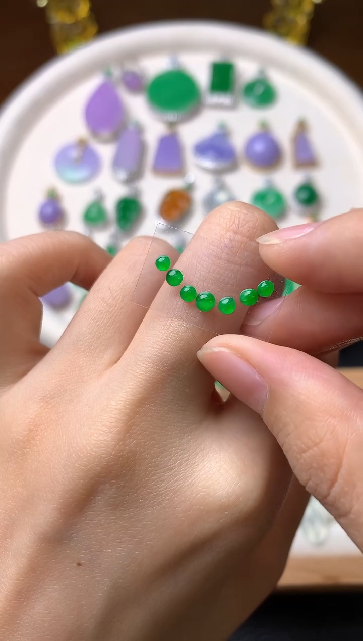 【闪购商品】定制翡翠未镶嵌裸石（镶嵌定制）