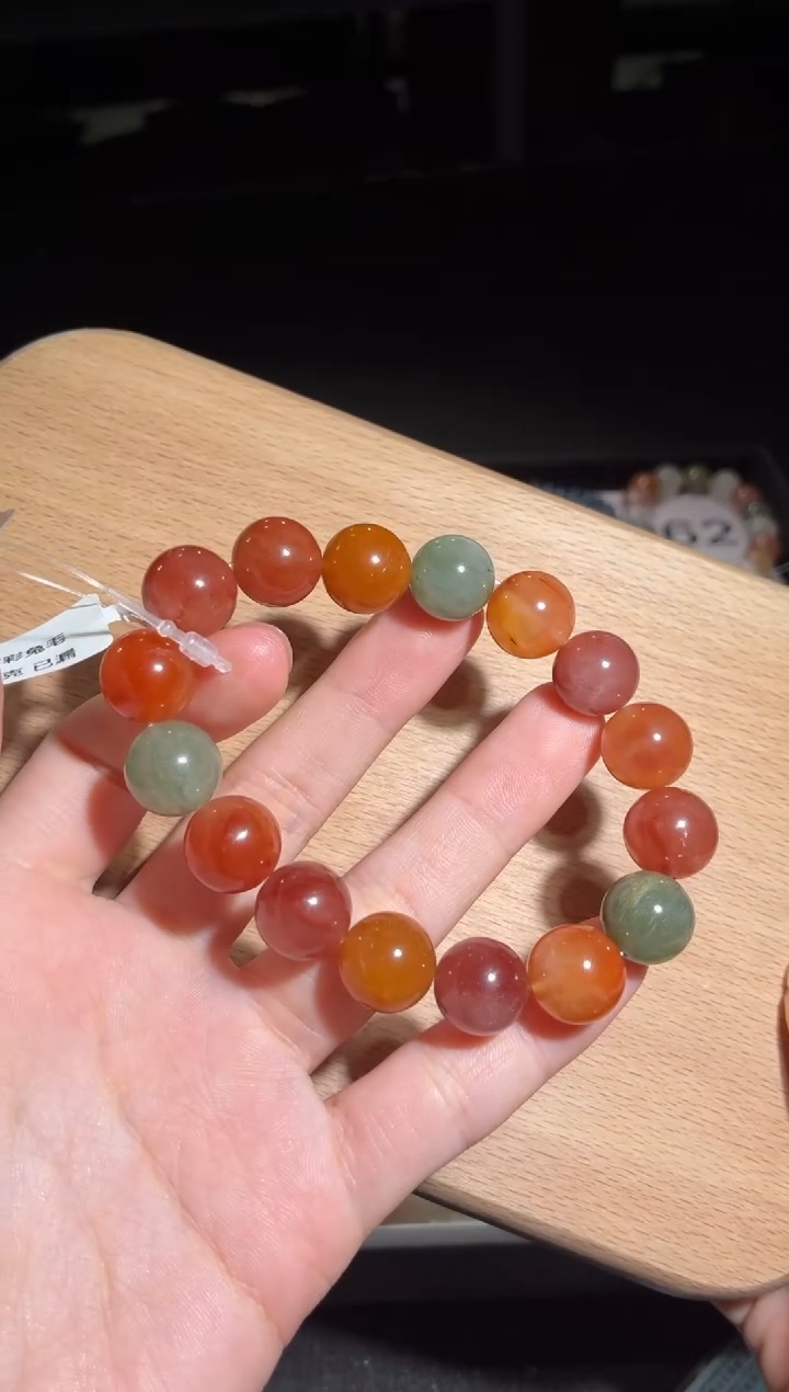 未镶嵌手链发晶166号多样性发一U 13+