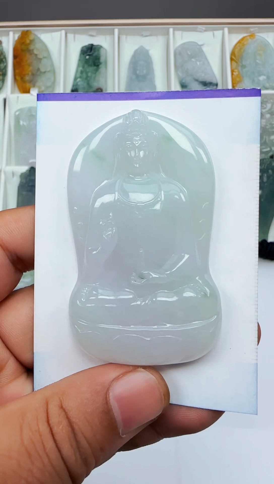 【闪购商品】翡翠颈饰未镶嵌缅甸天然A货翡翠