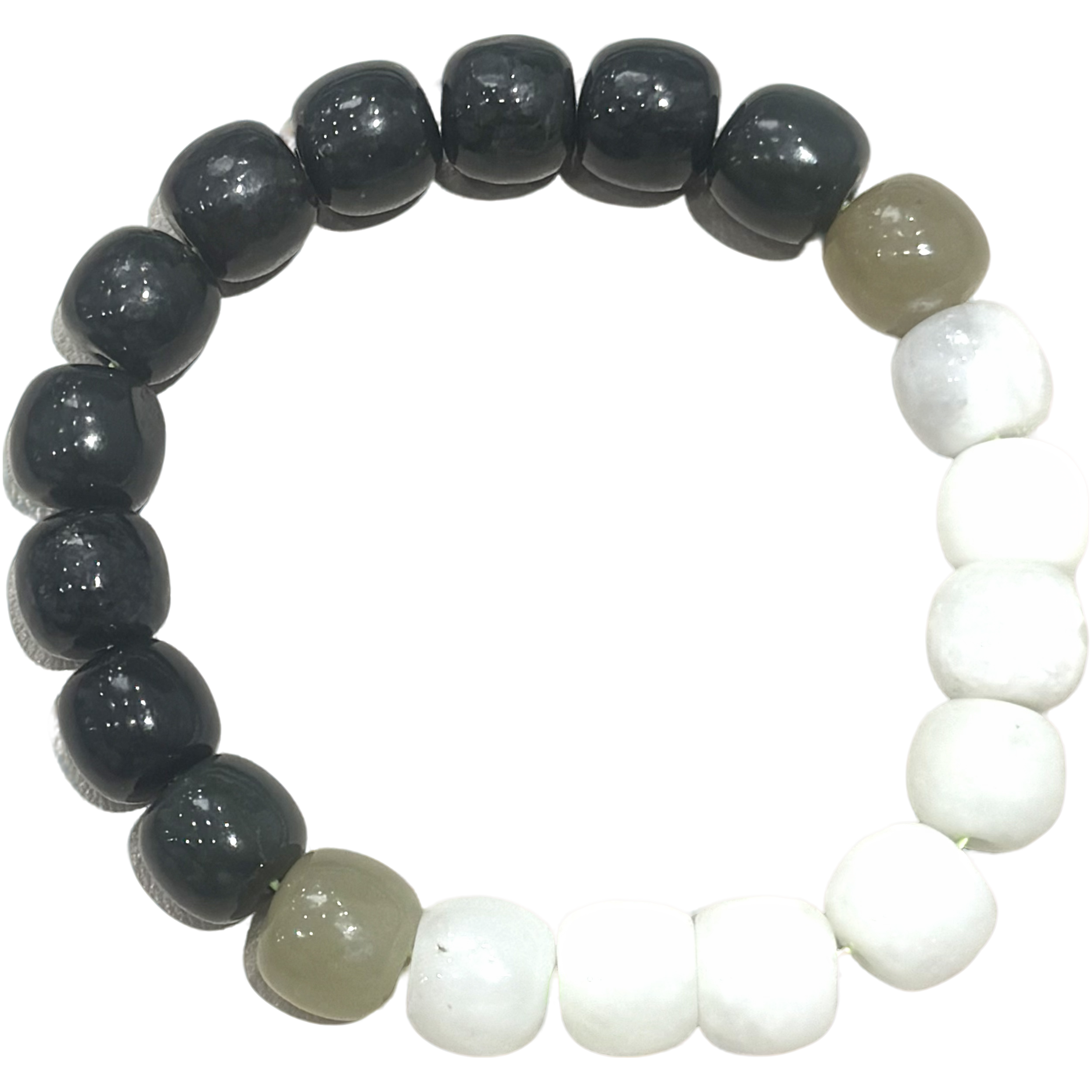 《万老板》S789-和田玉渐变手串